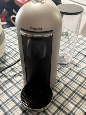 Breville Silver and Black Capsule Coffee Brewer